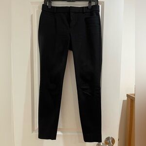 Banana republic black Sloan pant in size 0